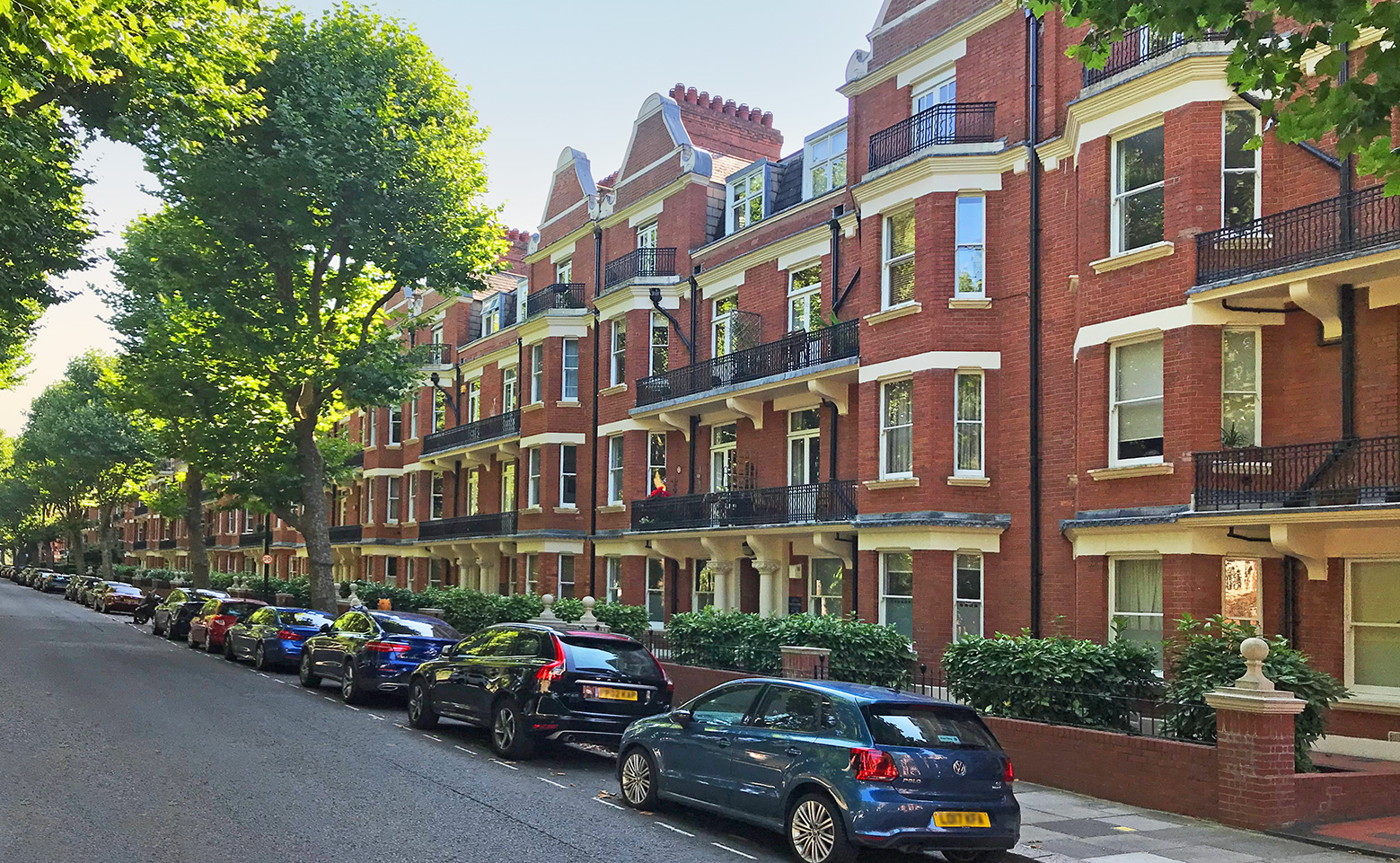 London Mansion Blocks